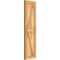 Ekena Millwork Framed Board-n-Batten Shutters w/Z-Bar, Rough Sawn Western Red Cedar, 10 3/4W x 41H, PR RBF06Z11X041RWR - alternate 2